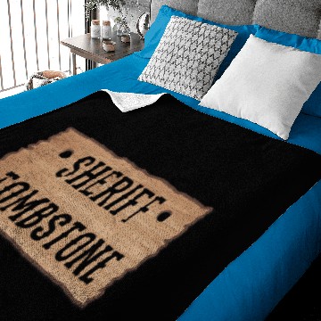 Discover Sheriff Tombstone Baby Blankets