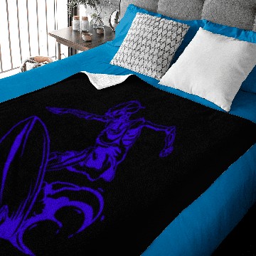 Discover Surfing Skeleton 2c Baby Blankets