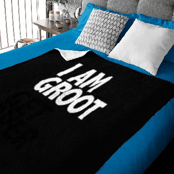 Discover Iam Groot Get Over It funny Baby Blankets