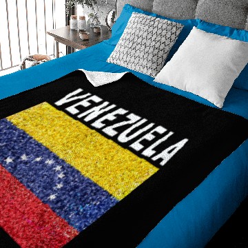 Discover venezuela flag stained glass effect design Baby Blankets