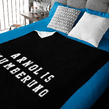 Discover Arnold Is Numero Uno Baby Blankets