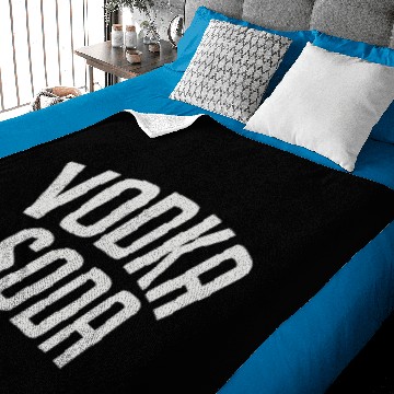 Discover Vodka Soda Baby Blankets