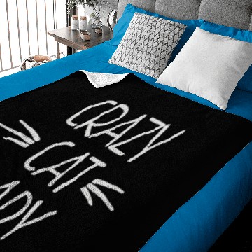 Discover CRAZY CAT LADY Baby Blankets