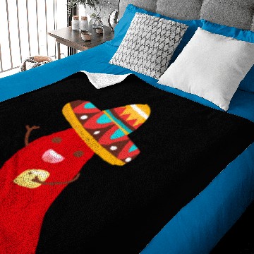 Discover Cinco De Mayo Pepper Design Baby Blankets