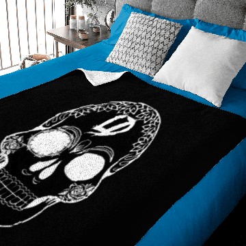 Discover LOTUS DESIGNS SUGAR SKULL Baby Blankets