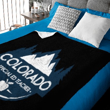 Discover Colorado Special Ed Teacher Protest Baby Blankets