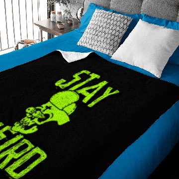 Discover Stay Weird - Crazy Hip Hop Skull Baby Blankets