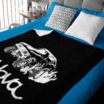 Discover Chevy Nova Classic Car 3D Baby Blankets