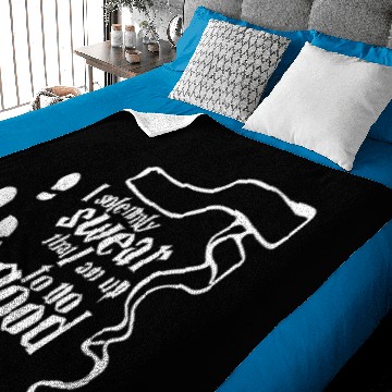 Discover I Solemnly Swear white Baby Blankets