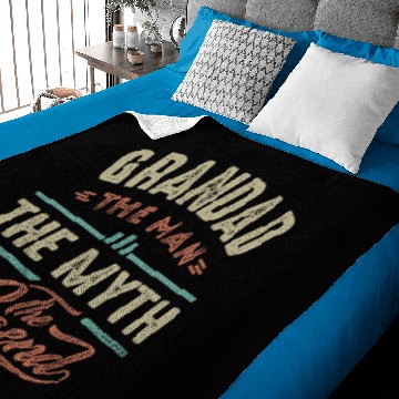 Discover Grandad The Legend Baby Blankets