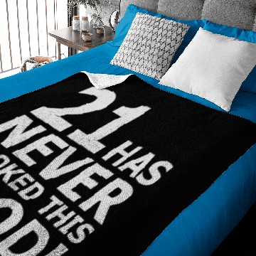 Discover 21st Birthday Baby Blankets