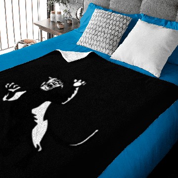 Discover Black Panther Attacking Baby Blankets