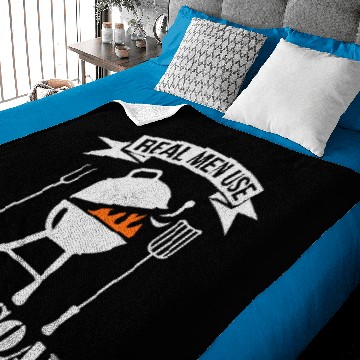 Discover Real Men Charcoal Baby Blankets