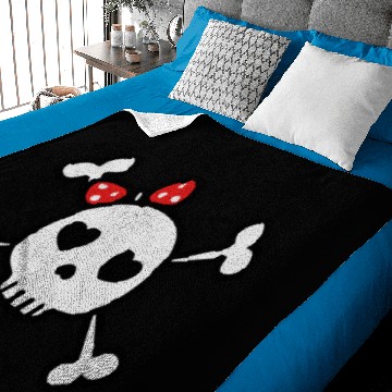 Discover Cute Sugar Skull Baby Blankets