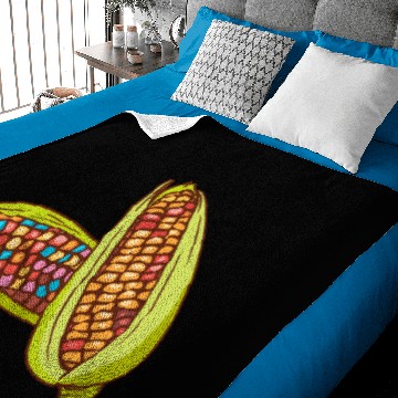 Discover Corn Maize Grain Cereals Baby Blankets