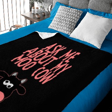 Discover Ask Me About My Moo Cow Baby Blankets