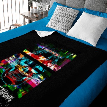 Discover SUGAR SKULL glitch poster Baby Blankets