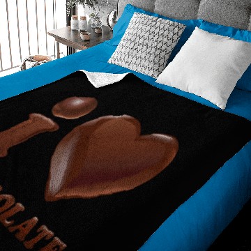 Discover I Love Chocolate Baby Blankets