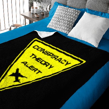 Discover Conspiracy Theory Alert Baby Blankets