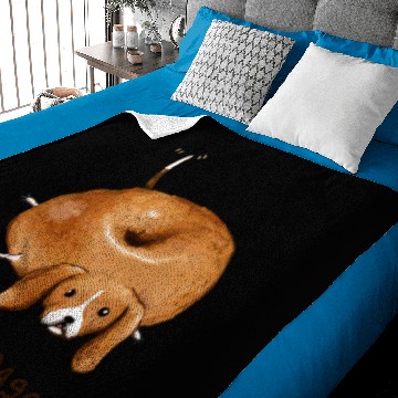 Discover Beagle Bagel Baby Blankets