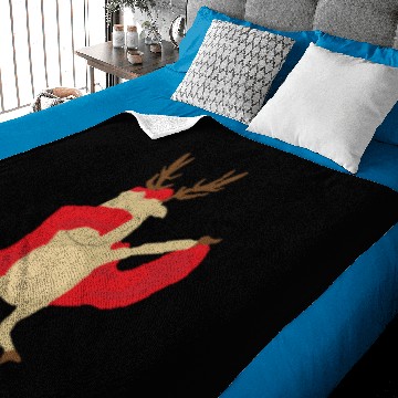 Discover Rudolph DAB Baby Blankets