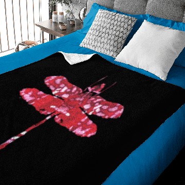Discover artTS batik dragonfly pinkz Baby Blankets