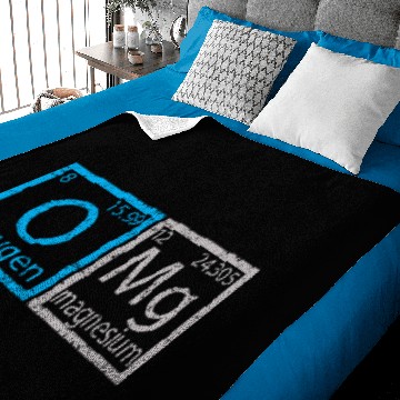 Discover OMG Periodic Table Baby Blankets for Science Dorks