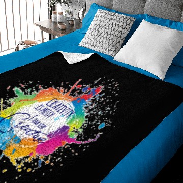 Discover Creativity is Messy & I am very Creative Baby Blankets