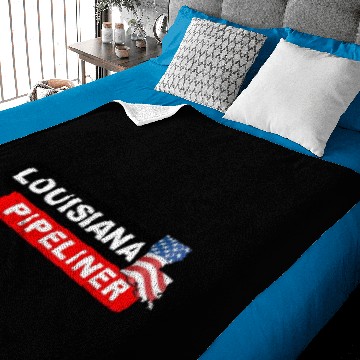 Discover Louisiana Pipeliner Baby Blankets