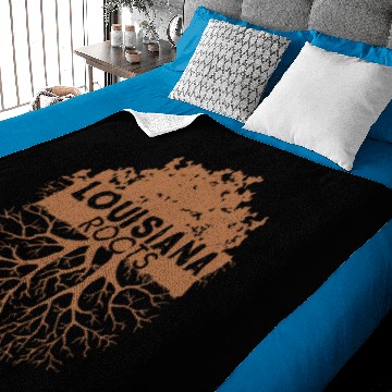 Discover Louisiana Roots LA Pride Baby Blankets