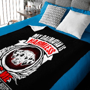 Discover My Dalmatian Is Harmless Its Me Baby Blankets