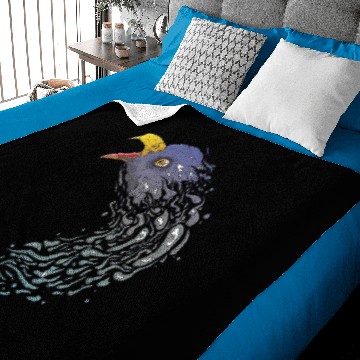 Discover Eagle Jelly Creative Sketch Style Art Cartoon Baby Blankets