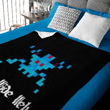 Discover 8 Bit Spider Gaming Baby Blankets