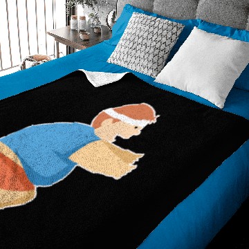 Discover squat exercise fat happy guy gift idea Baby Blankets