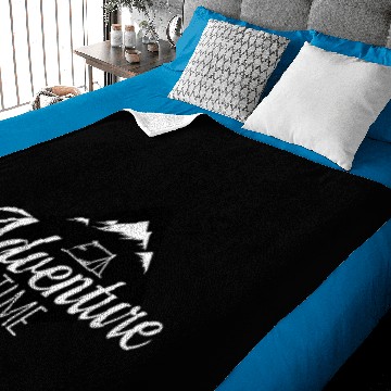 Discover Adventure Time Camping Tent Baby Blankets