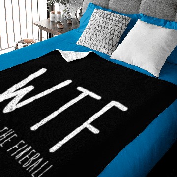 Discover WTF Where's The Fireball Baby Blankets