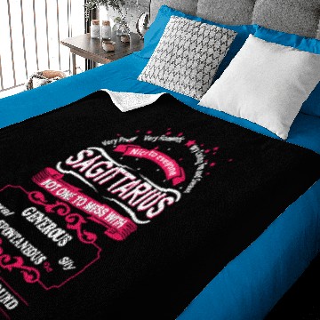 Discover Sagittarius - Generous loyal silly spontaneous Baby Blankets