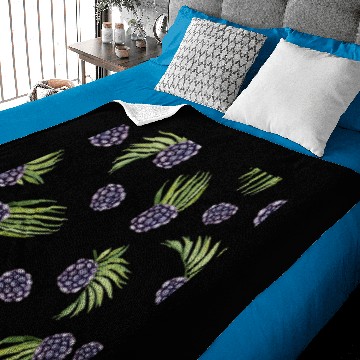 Discover Blackberry Fruit Baby Blankets