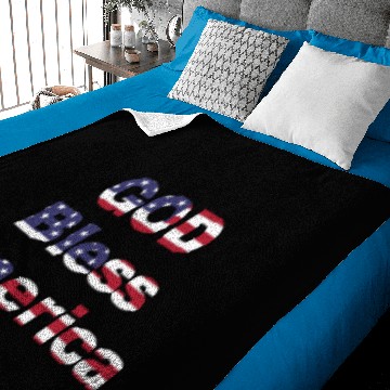 Discover God Bless America Baby Blankets