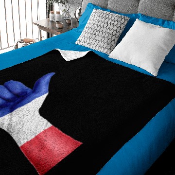 Discover france Baby Blankets