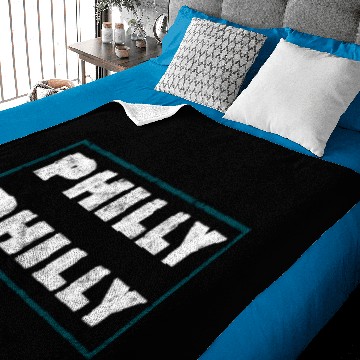 Discover Philly Philly Funny Vintage Graphic Baby Blankets