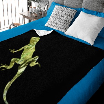 Discover artTS batik salamander newt Baby Blankets