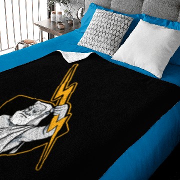 Discover Electrician I Lightning Thunder and Zeus Gift Baby Blankets