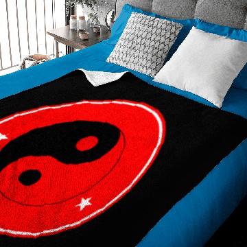 Discover ying and yang Baby Blankets