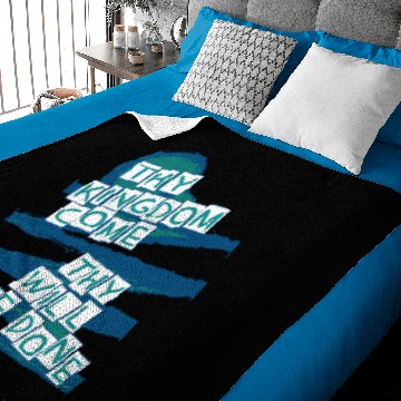 Discover Thy Kingdom Come Baby Blankets