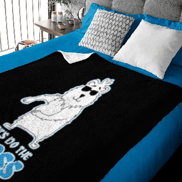 Discover Floss Dance Move Polar Bear Baby Blankets