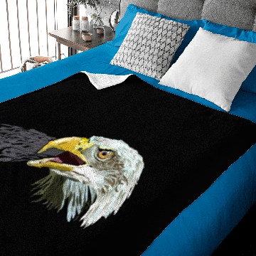 Discover Eagle American,Bald Eagle,USA Eagle,Bird Baby Blankets