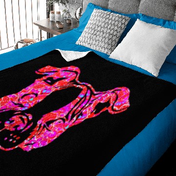 Discover artTS boston terrier pinkz Baby Blankets