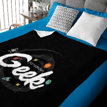 Discover Astronomy Geek Baby Blankets