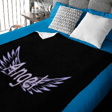 Discover Angel Wings holy Design Baby Blankets